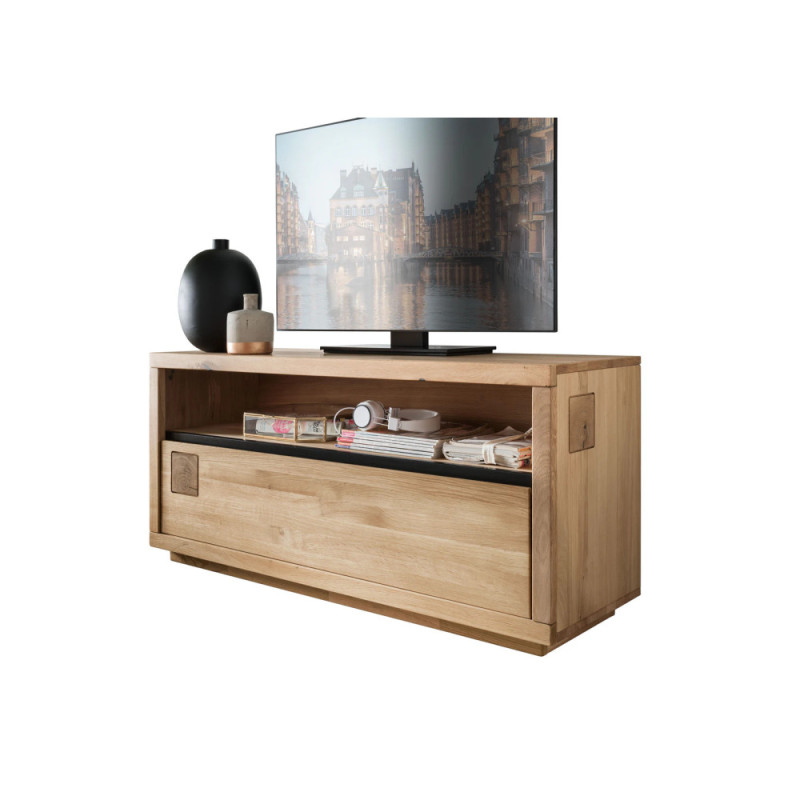 TV stolek masiv 120 cm Trentino divoký dub