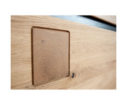 TV stolek masiv 120 cm Trentino divoký dub