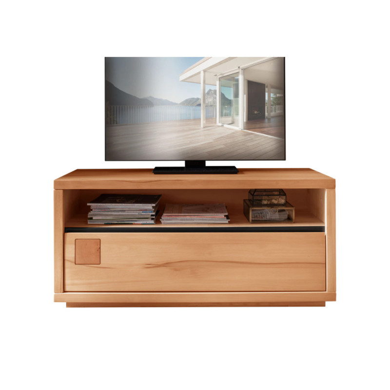 TV stolek masiv buk 120 cm Trentino II jádrový