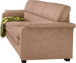 Sofa trzyosobowa Pisa brązowa