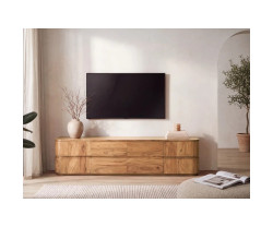 TV stolek Kala akácie hnědá