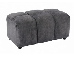 Taburet CLOUD 100cm tmavě šedý